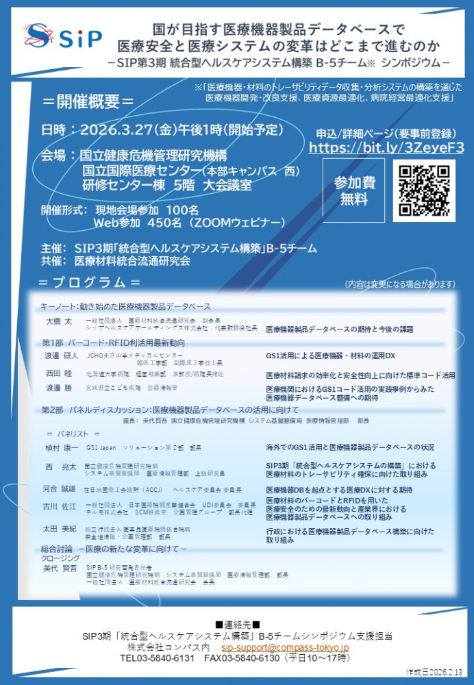 シンポジウム プログラム